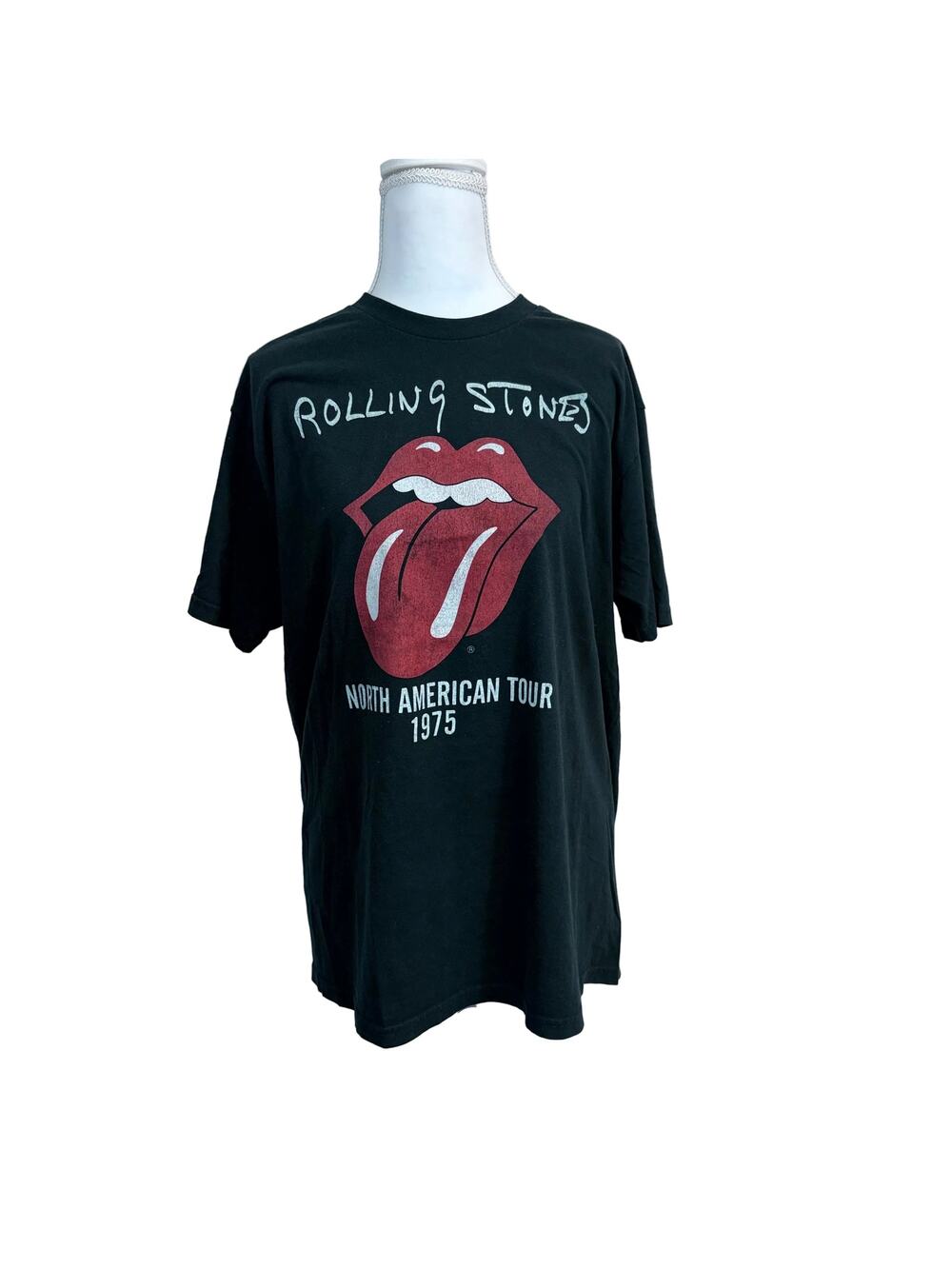 Rolling Stones concert short sleeve t-shirt, size large